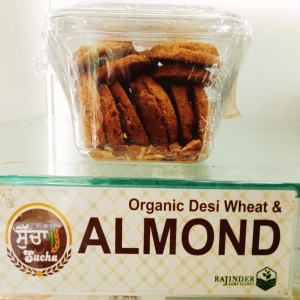 Organic dessi wheat & ALMOND